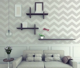 شابلون دیواری زیگ زاگ کد 819