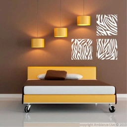 شابلون دیواری زبرا کد 822