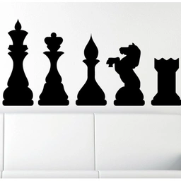 شابلون دیواری شطرنج کد 828