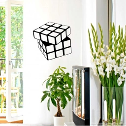 شابلون دیواری مکعب روبیک کد 830