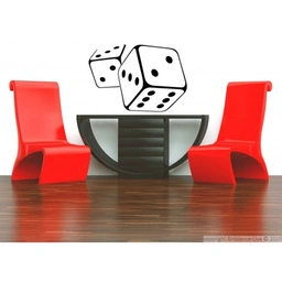 شابلون دیواری تاس کد 832