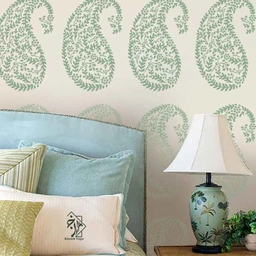 شابلون دیواری بته جقه کد 535