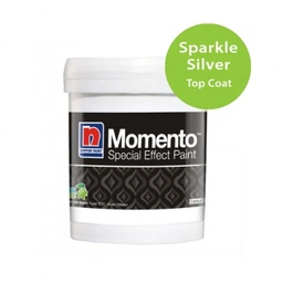 رنگ دکوراتیو مومنتو اسپارکل نقره ای نیپون