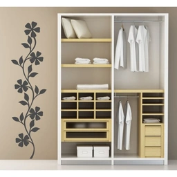 شابلون دیواری گل کد 603