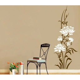 شابلون دیواری گل کد 605