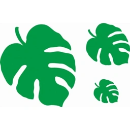 شابلون دیواری برگ کد 628