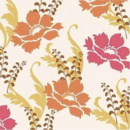 شابلون دیواری شاخه و گل کد 646