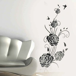 شابلون دیواری گل کد 659