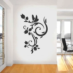 شابلون دیواری گل کد 660