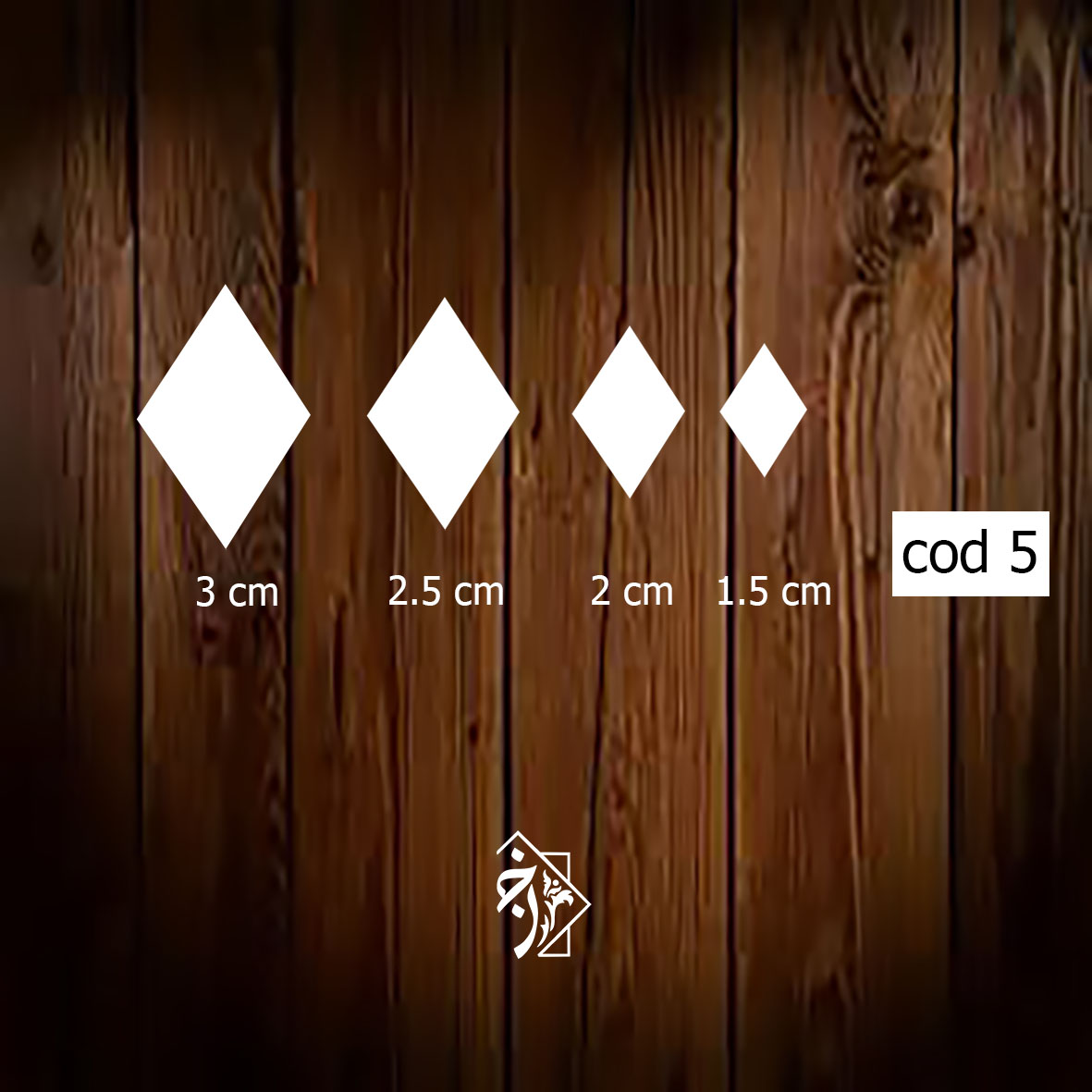 آینه لوزی کد 5