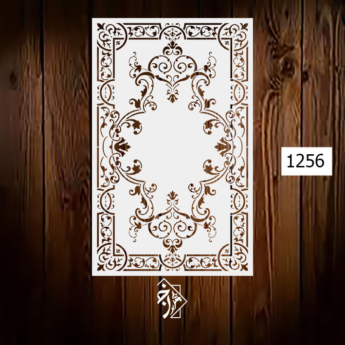 شابلون فرش کد 1256