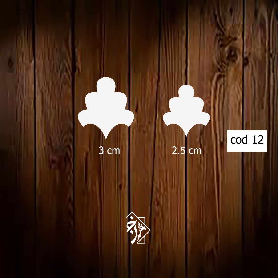آینه گل داماسک کد 12