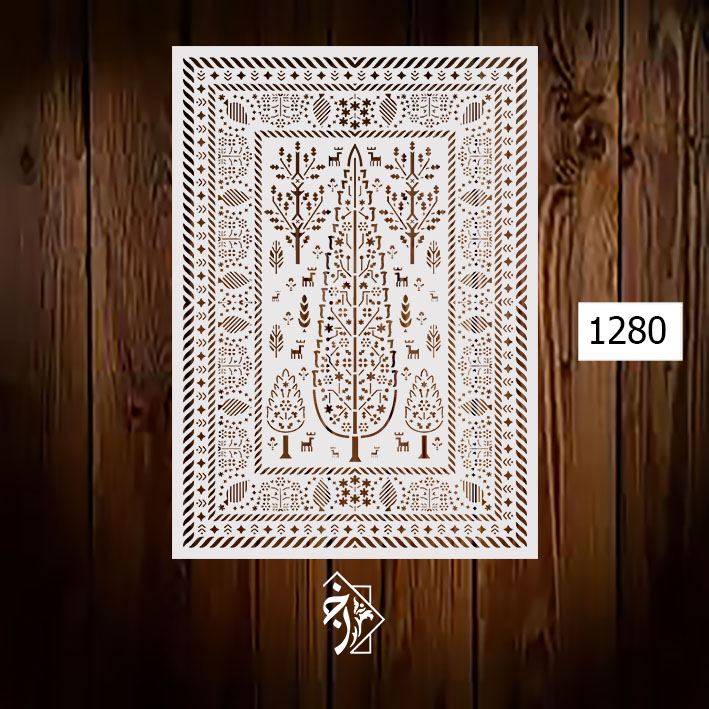 شابلون فرش سرو کد 1280