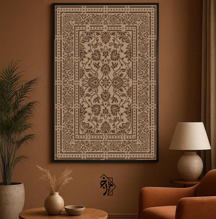 شابلون فرش کد 1298