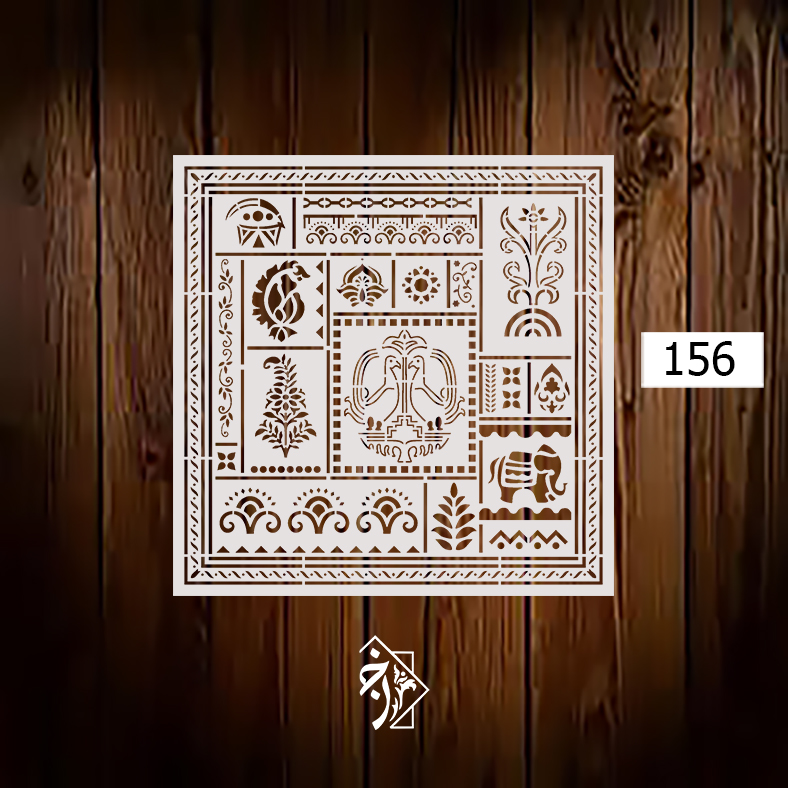 شابلون لیپان ارت کد 156